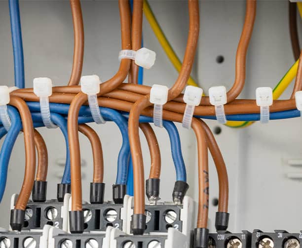 Electrical Panel Wiring Cable Management